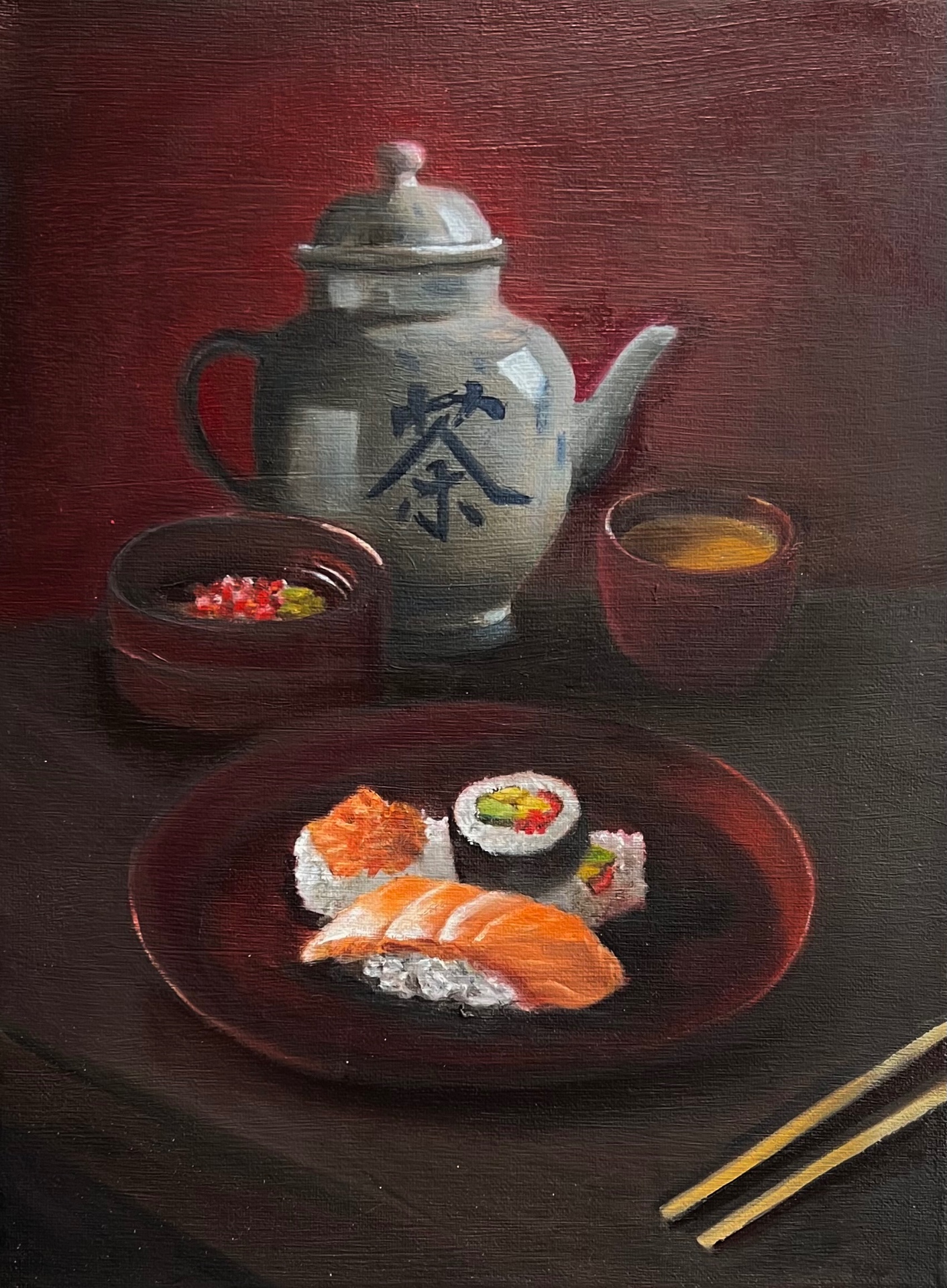 Sushi en Thee