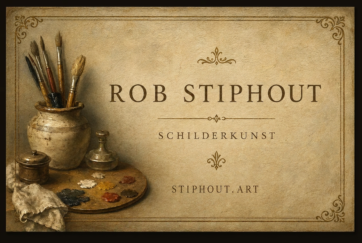 Visitekaartje Rob Stiphout Schilderkunst